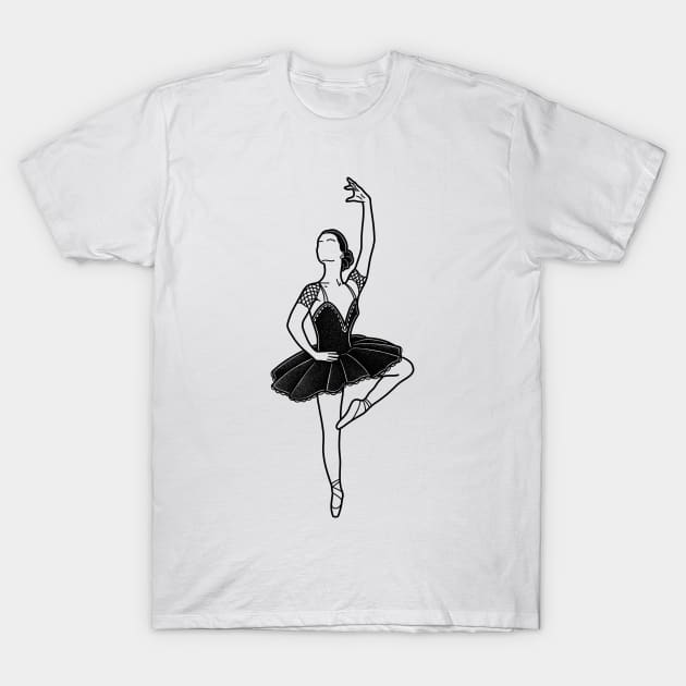 Ballerina T-Shirt by Sadhakaya